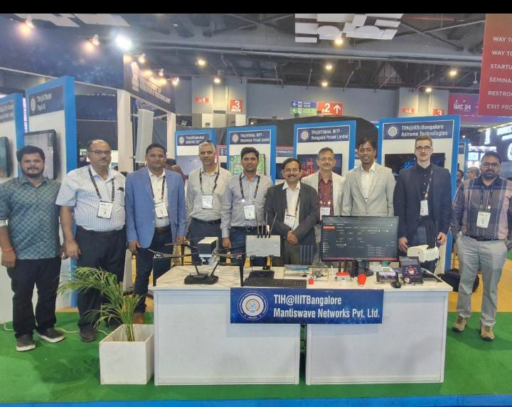 IIIT-B COMET Foundation Exhibits Cutting-Edge Telecom Solutions at IMC 2024, 2 Supported Startups Win 1st & 2nd prize in 5G/6G Hackathon